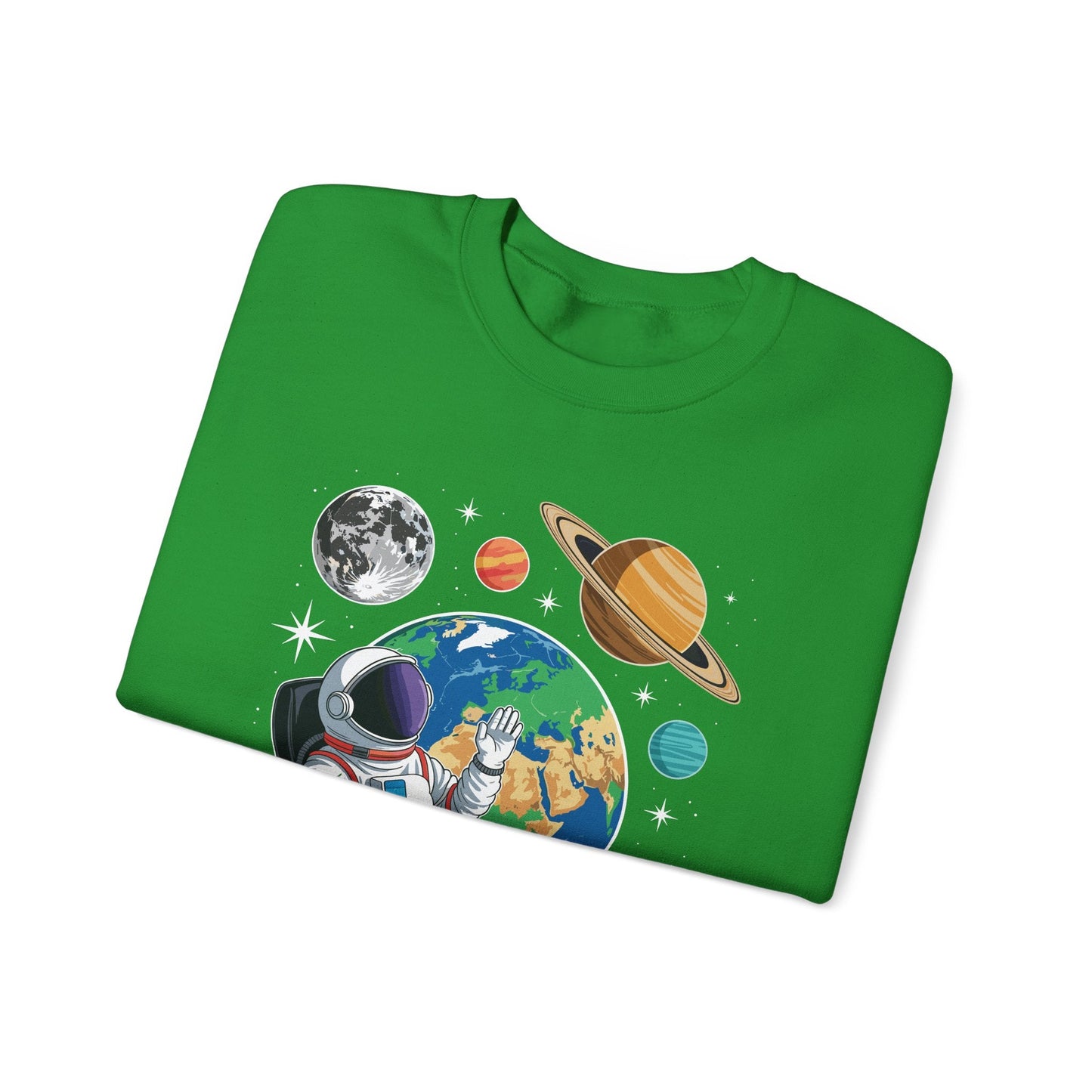 Astronaut Gamer Space Gaming System Planets Sweatshirt