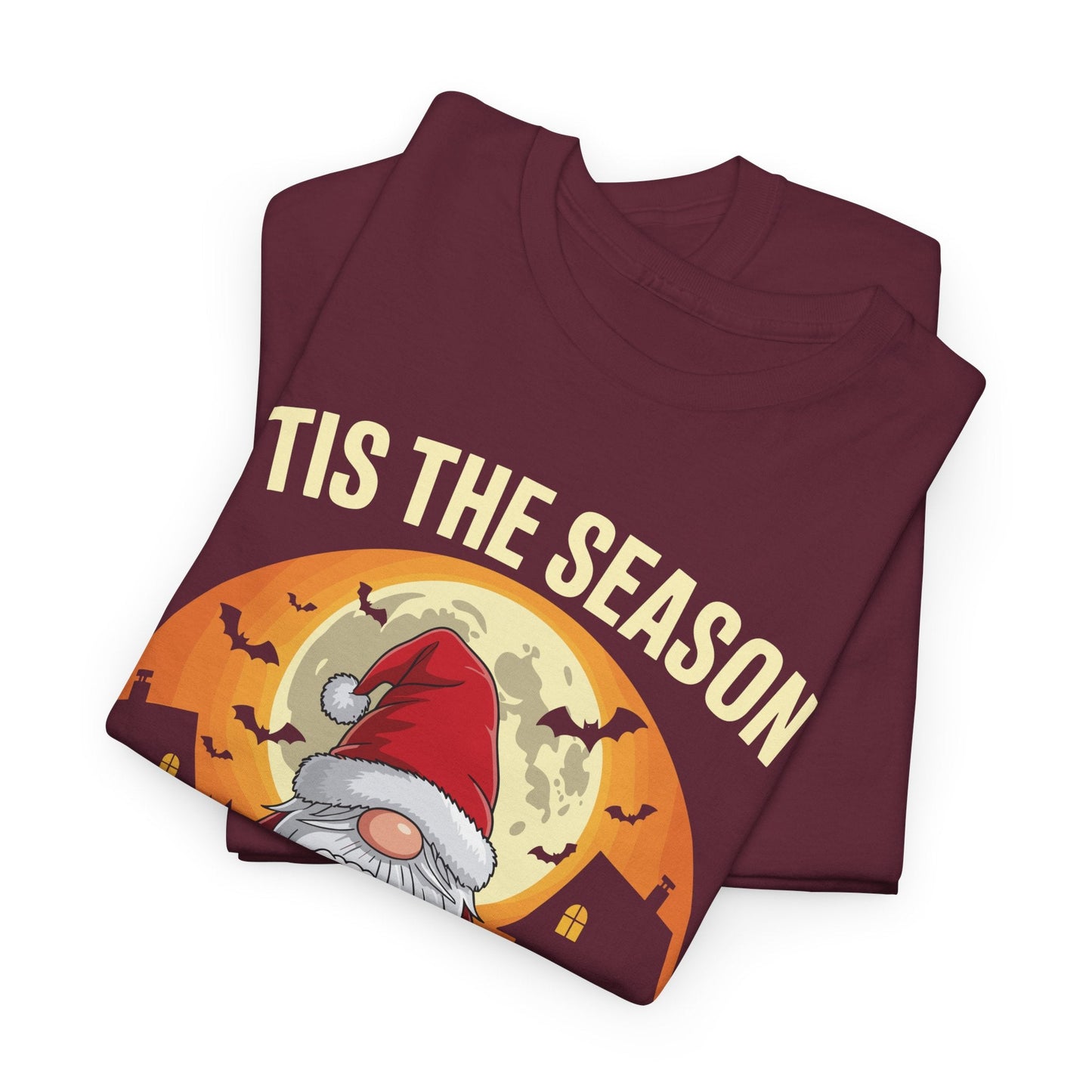 Happy Hallothanksmas Halloween Thanksgiving Merry Christmas T-Shirt