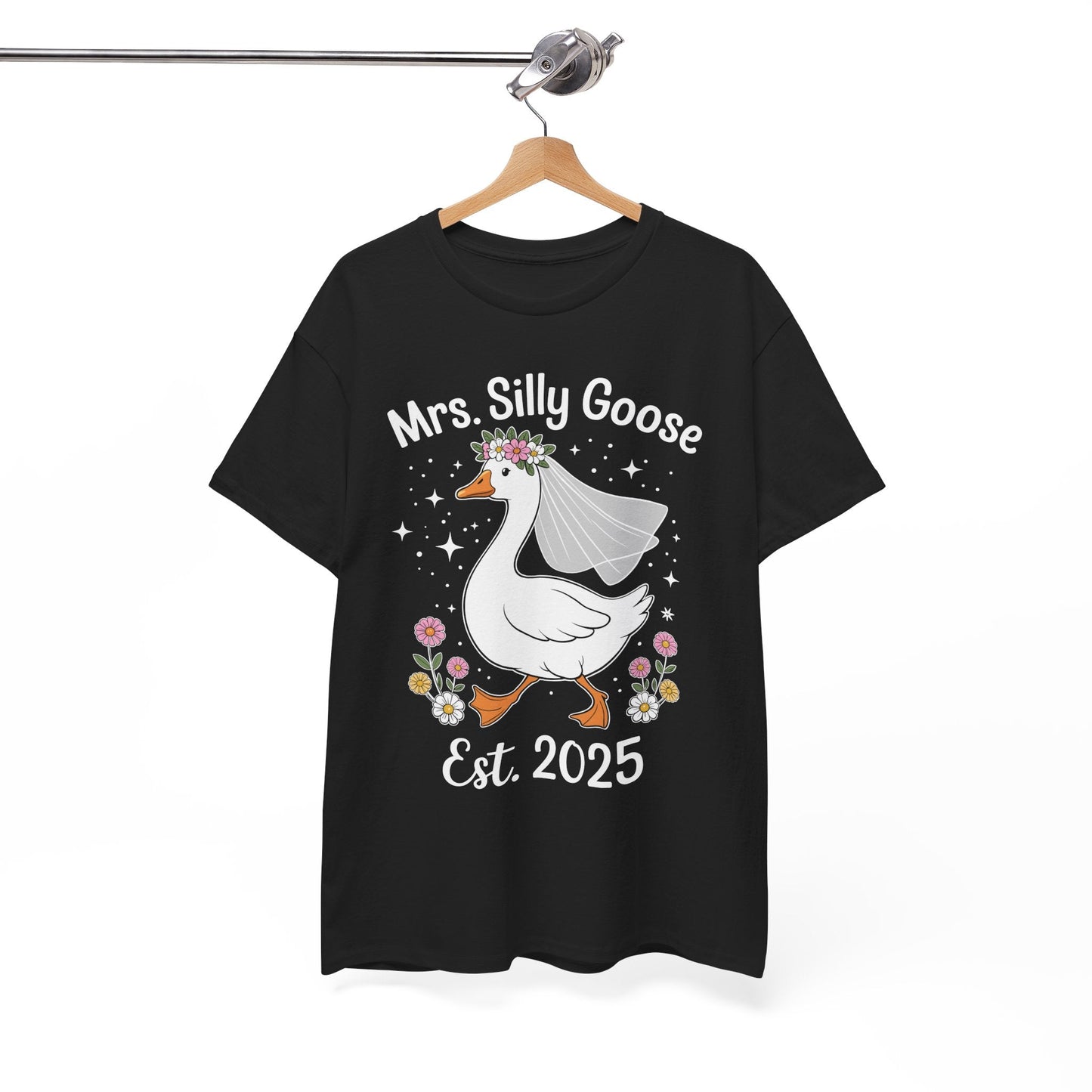 Mrs. Silly Goose Couple Matching Wedding Funny Bride to Be T-Shirt