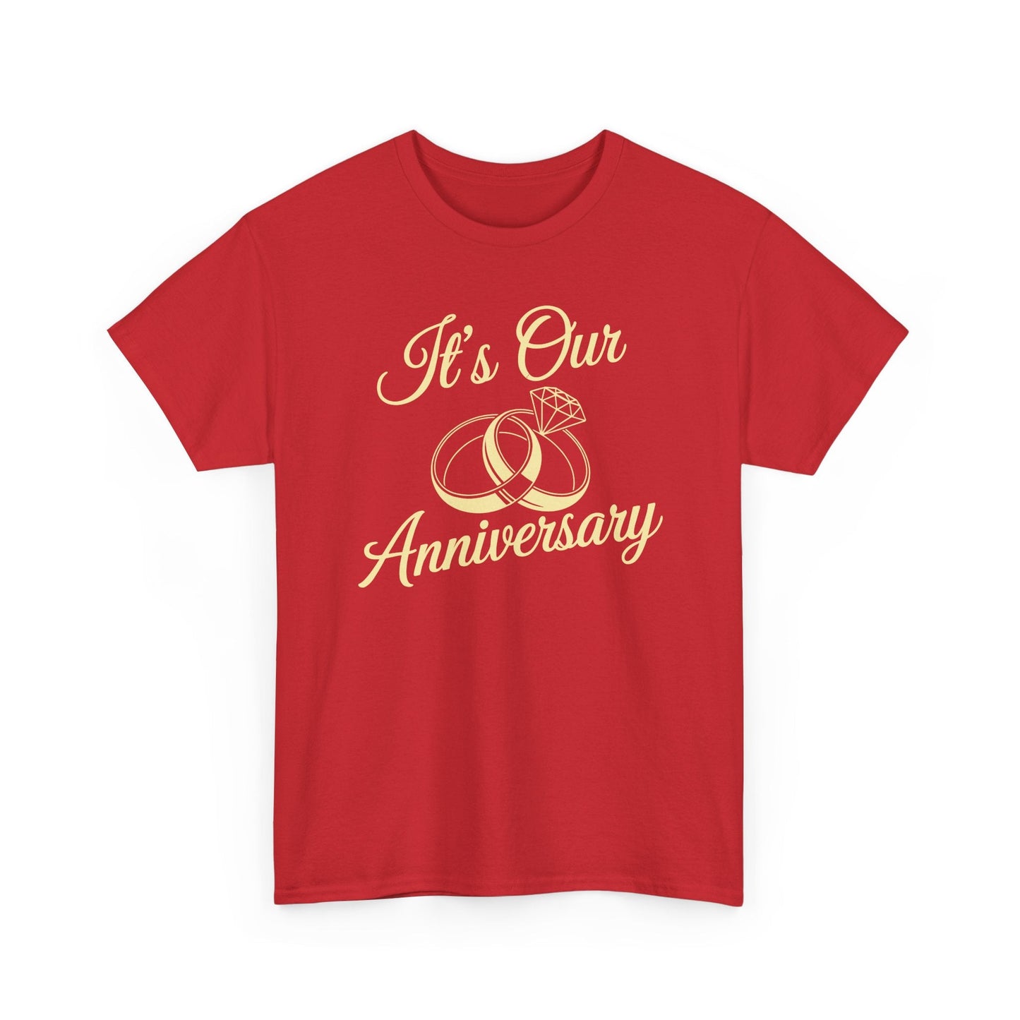 It's Our Anniversary Shirts for Married Couples Husband Wife T-Shirt
