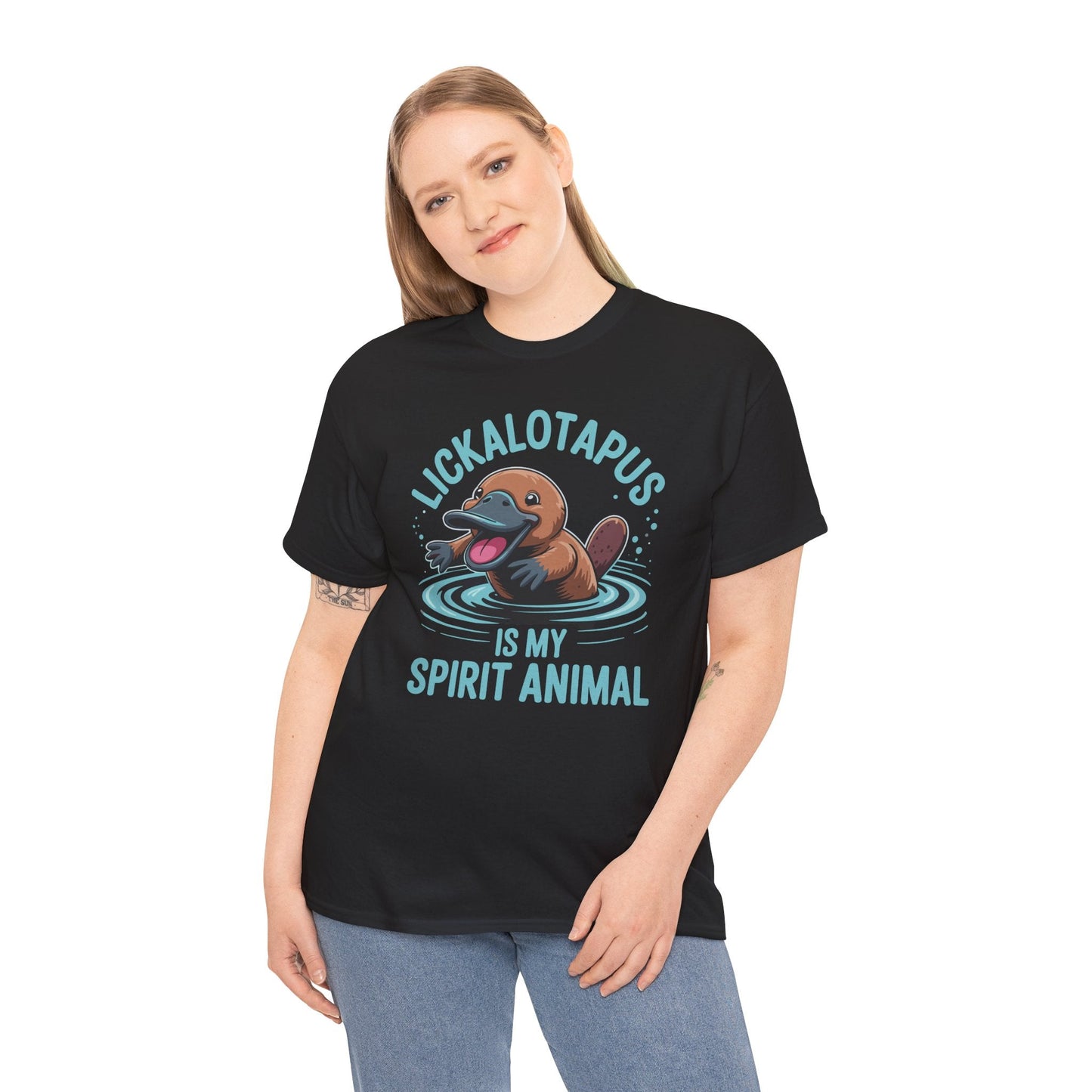 Vintage Funny Lickalottapus Is My Spirit Animal Lovers Meme T-Shirt