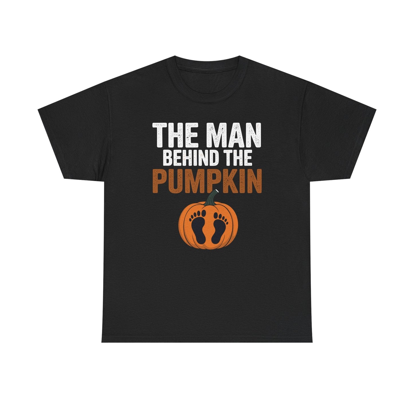 Pregnant Thanksgiving Costume for Dad Expecting Lil Pumpkin T-Shirt