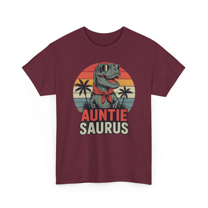 Auntiesaurus T Rex Dinosaur Auntie Saurus Family Matching T-Shirt