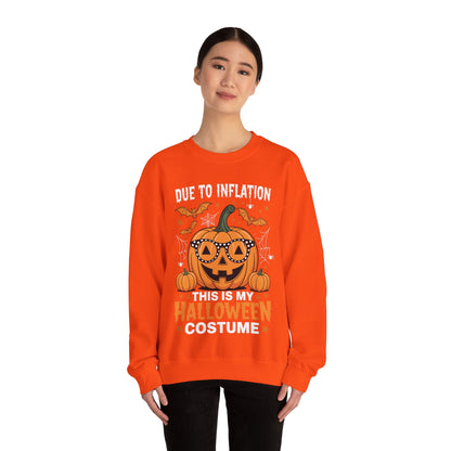 Pumpkin Halloween Costume Men Women Funny Halloween 2025 Sweatshirt