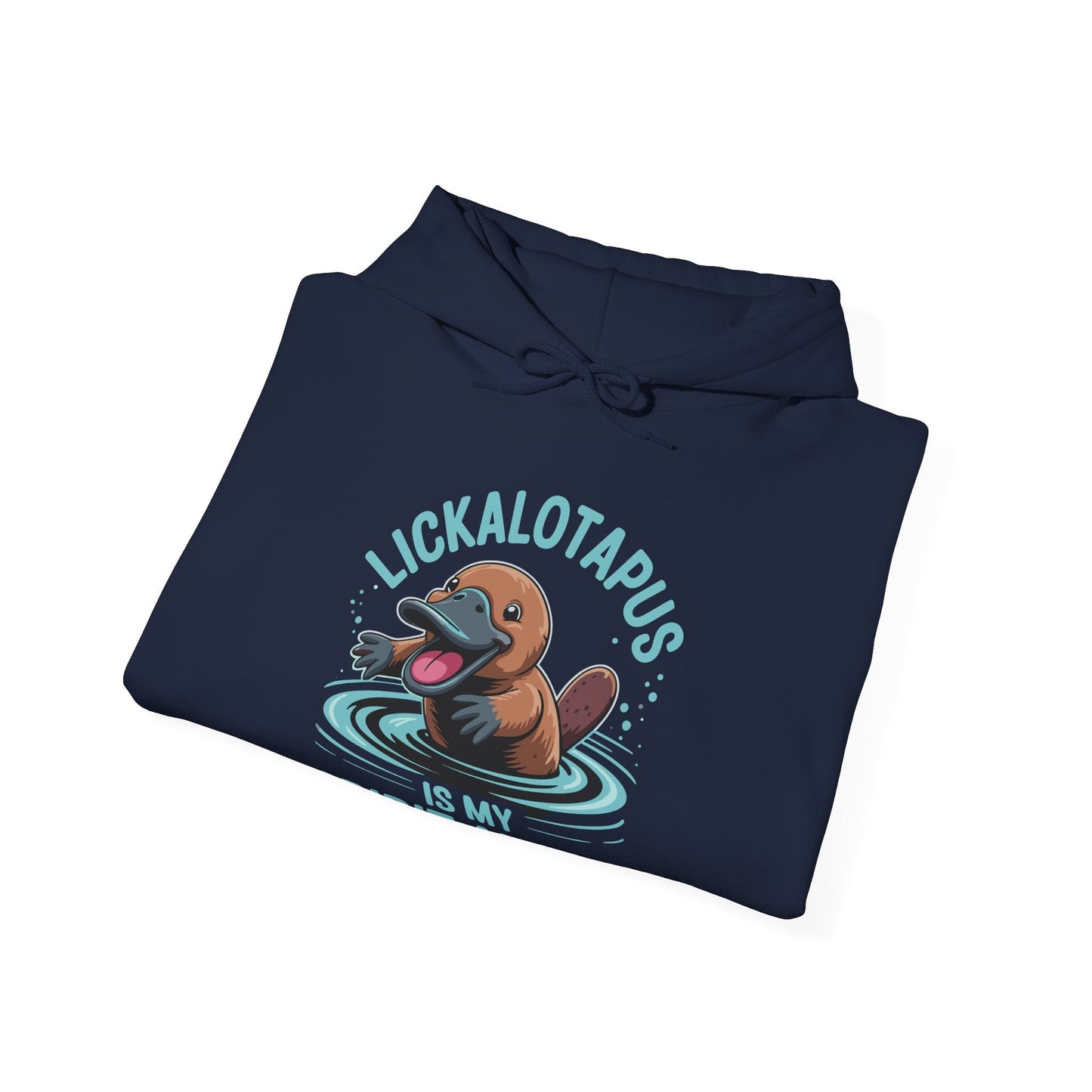 Vintage Funny Lickalottapus Is My Spirit Animal Lovers Meme Hoodie