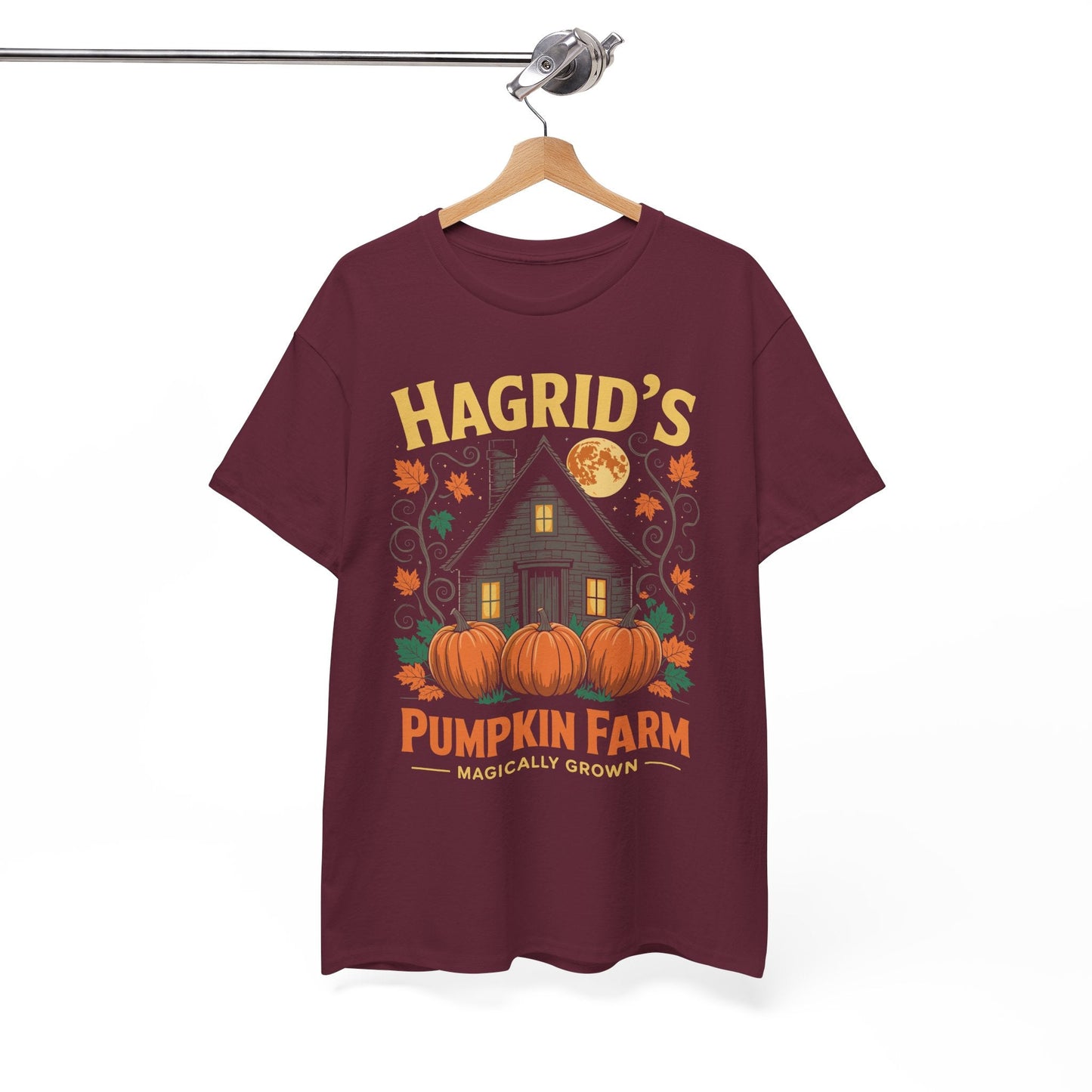 Hagrids Pumpkin Farm Spooky Season Halloween Fun T-Shirt