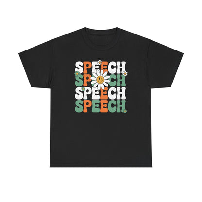 Speech Therapy Retro Speech Language Pathologist Therapist T-Shirt