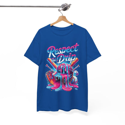 Baseball Drip For Boys Ice Cream Respect The Drip Baseball T-Shirt