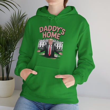 Trump Daddys Home White House 2025 Hoodie