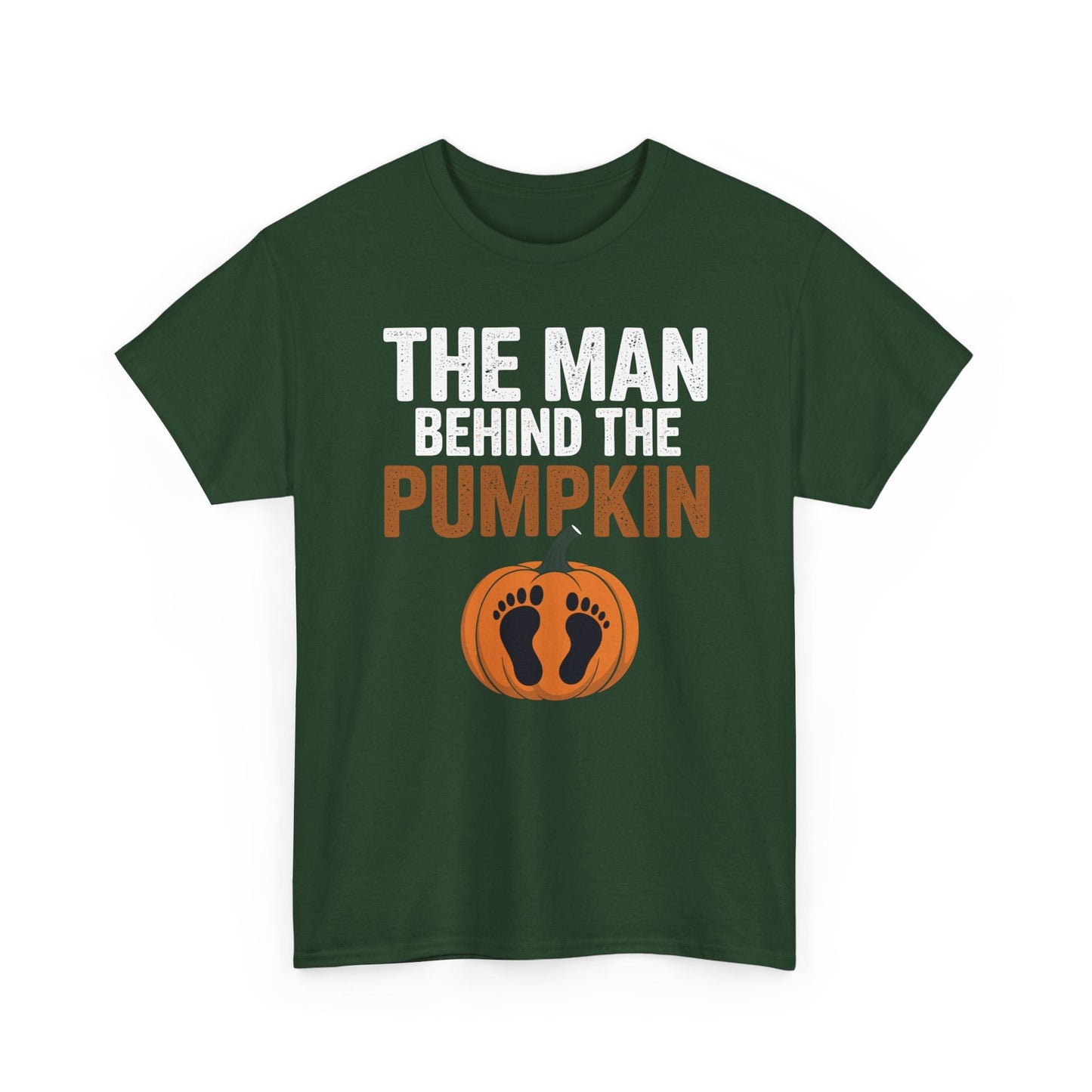 Pregnant Thanksgiving Costume for Dad Expecting Lil Pumpkin T-Shirt