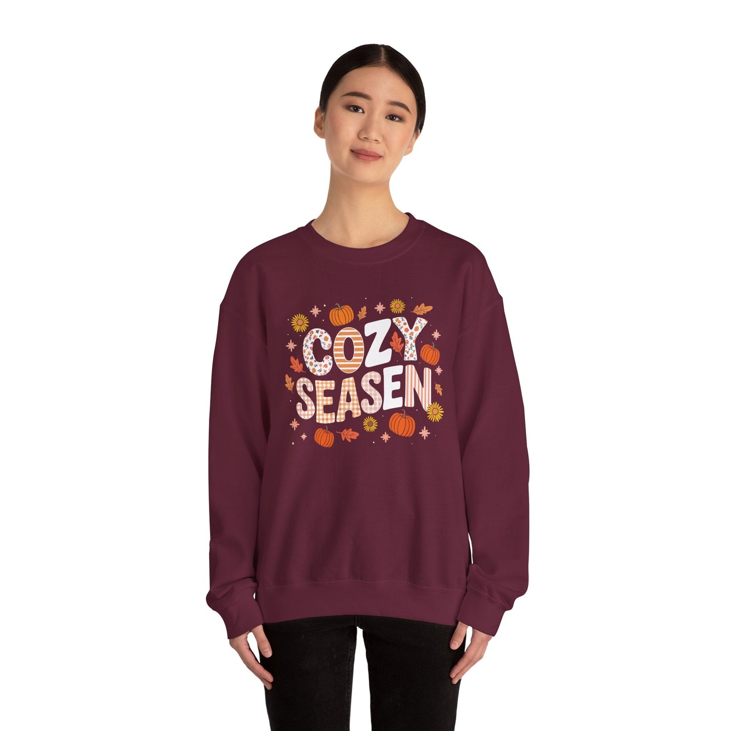 Season Autumn Fall Vibes Halloween Thanksgiving Pumpkin Sweatshirt