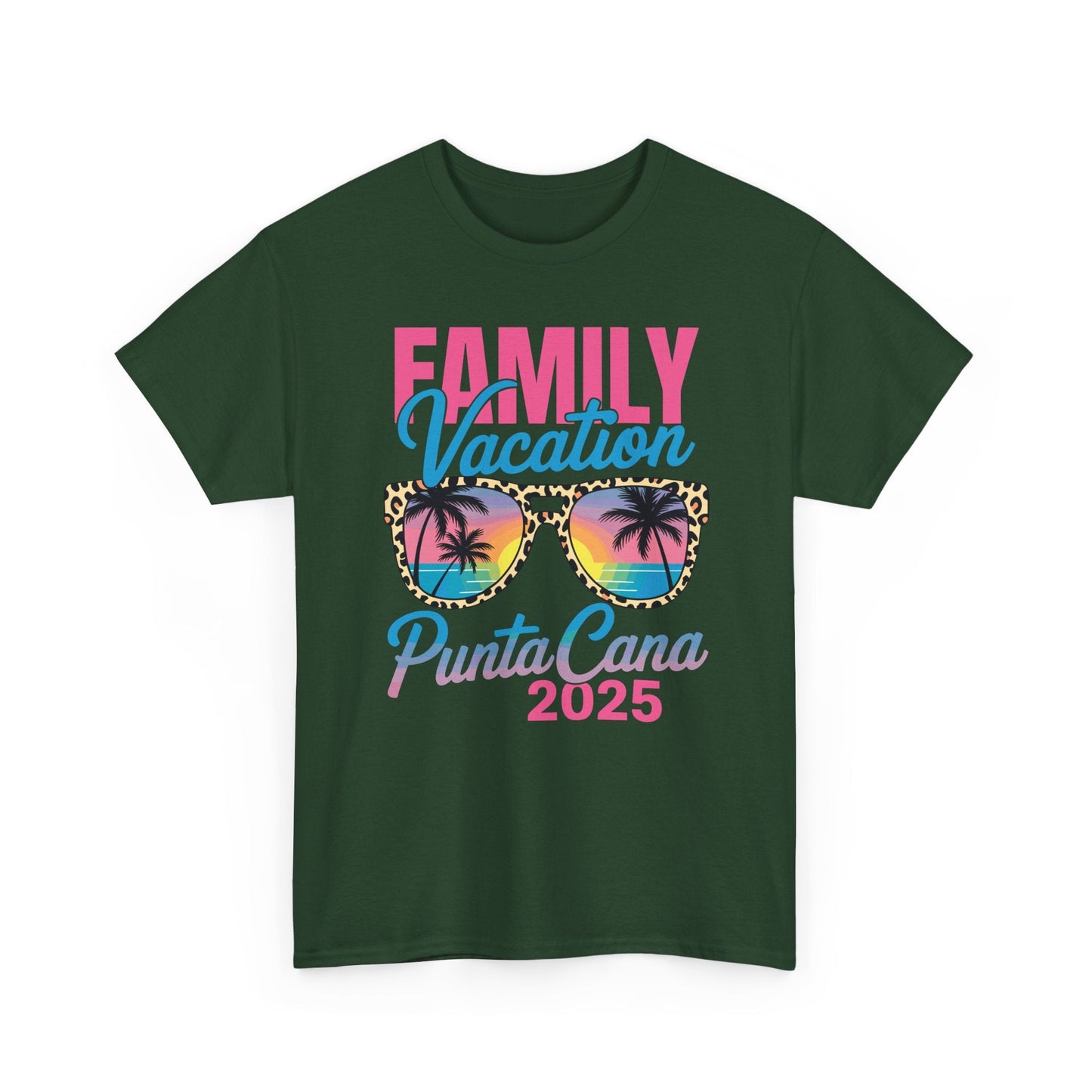 Family Vacation Punta Cana 2025 Matching Holiday Summer T-Shirt