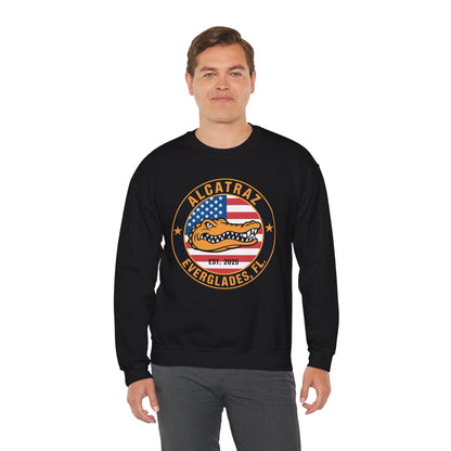 Retro Alcatraz Everglades FL EST 2025 Sweatshirt