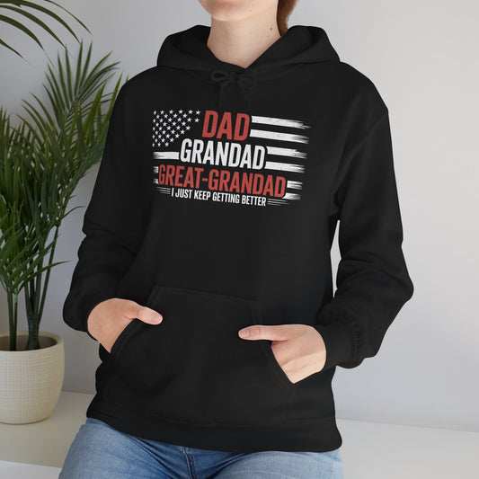 Gifts for Grandpa from Grandkids Dad Grandad Great Grandad Hoodie