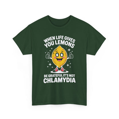Lemons and Chlamydia Absurd Offensive Meme Sarcastic Edgy T-Shirt