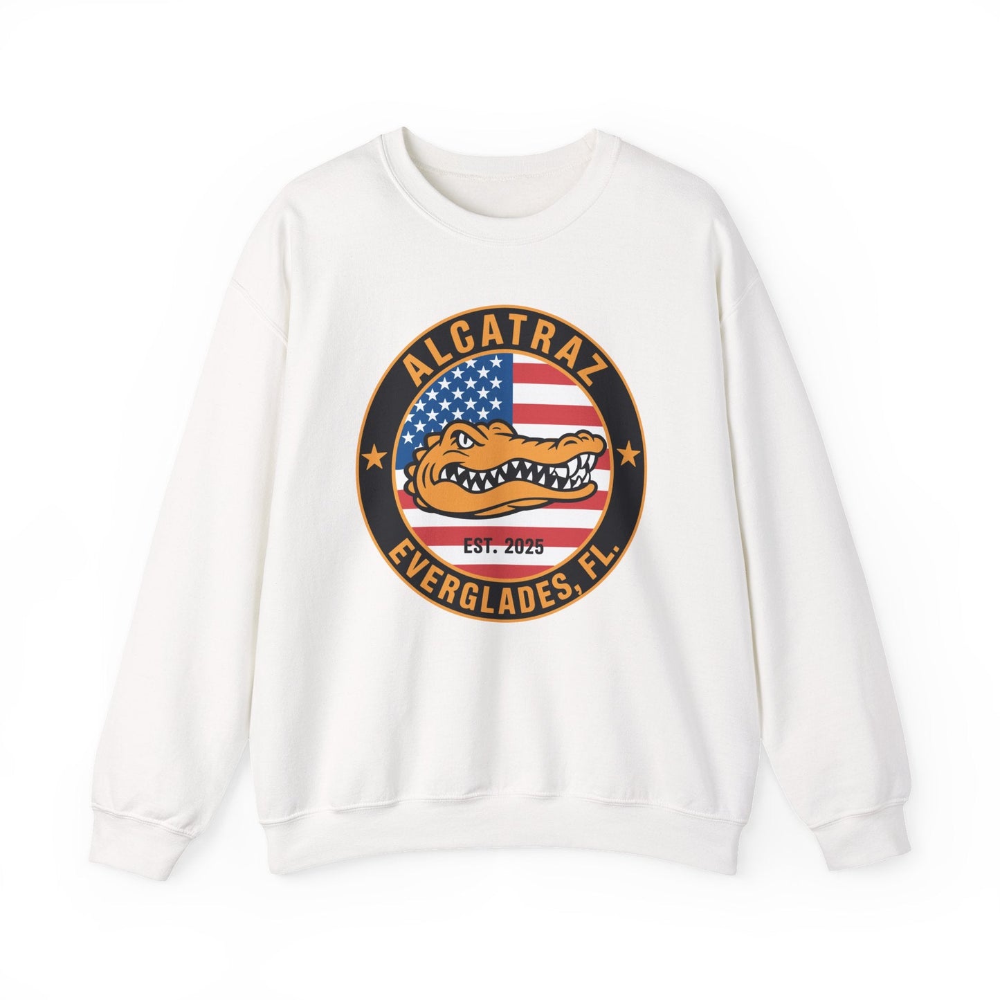 Retro Alcatraz Everglades FL EST 2025 Sweatshirt