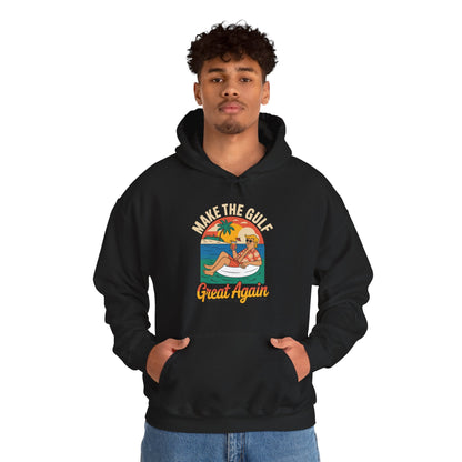 Funny Trump Make The Gulf Great Again Hoodie