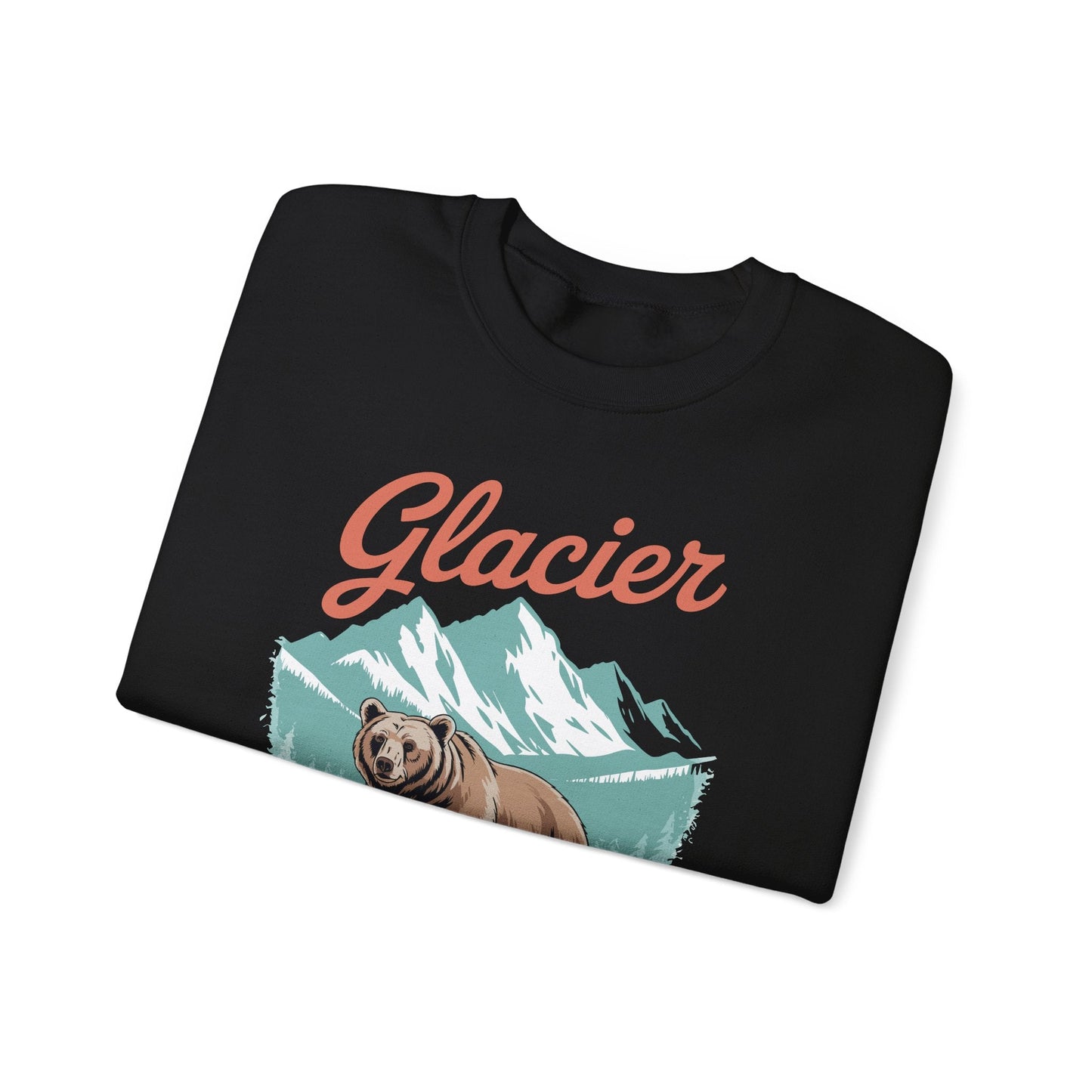 Glacier National Park retro Sweatshirt