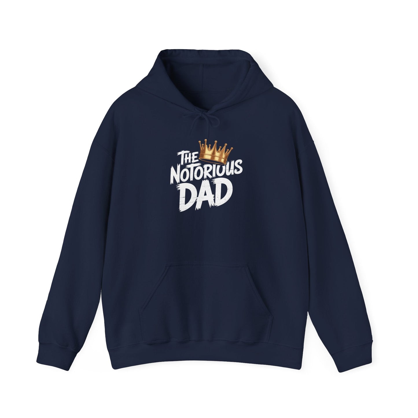 Old School Funny Hip Hop Fathers Day Notorious Dad Hoodie