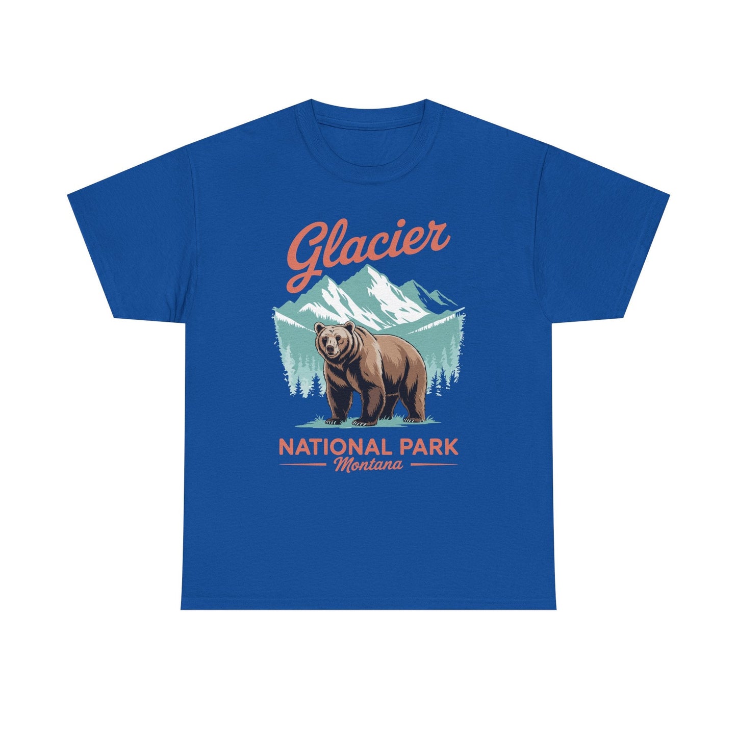Glacier National Park retro T-Shirt