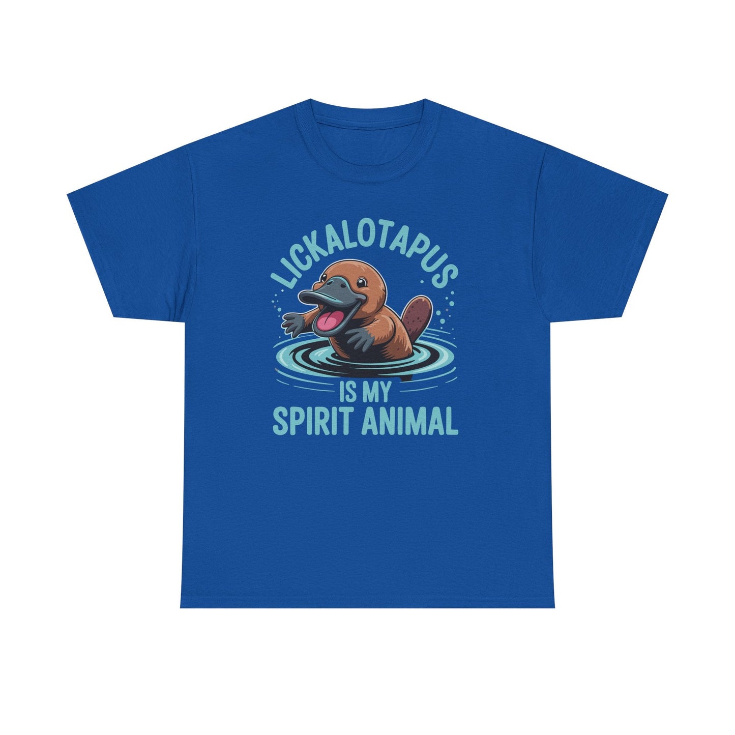 Vintage Funny Lickalottapus Is My Spirit Animal Lovers Meme T-Shirt