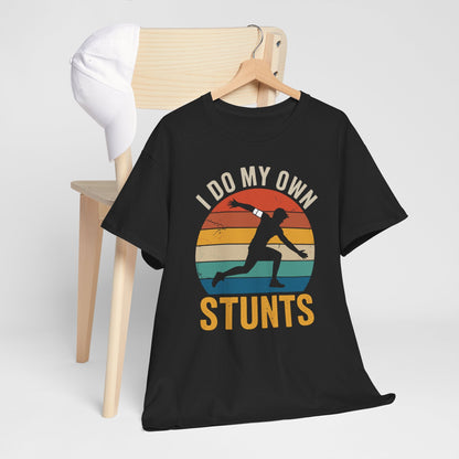 Funny I Do All My Own Stunts Broken Bones T-Shirt
