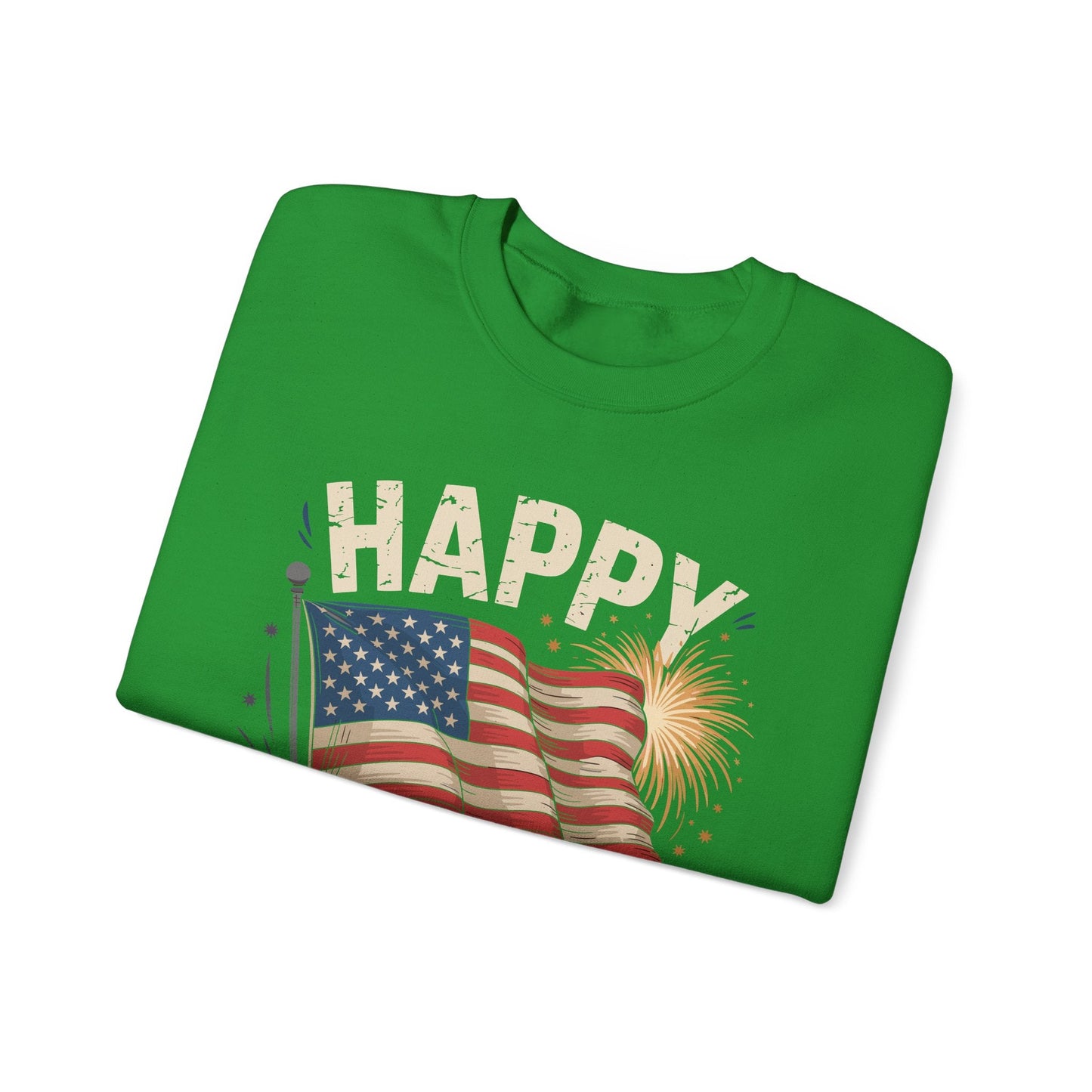 Happy 4th Of July Patriotic American US Flag 4th Of July Sweatshirt