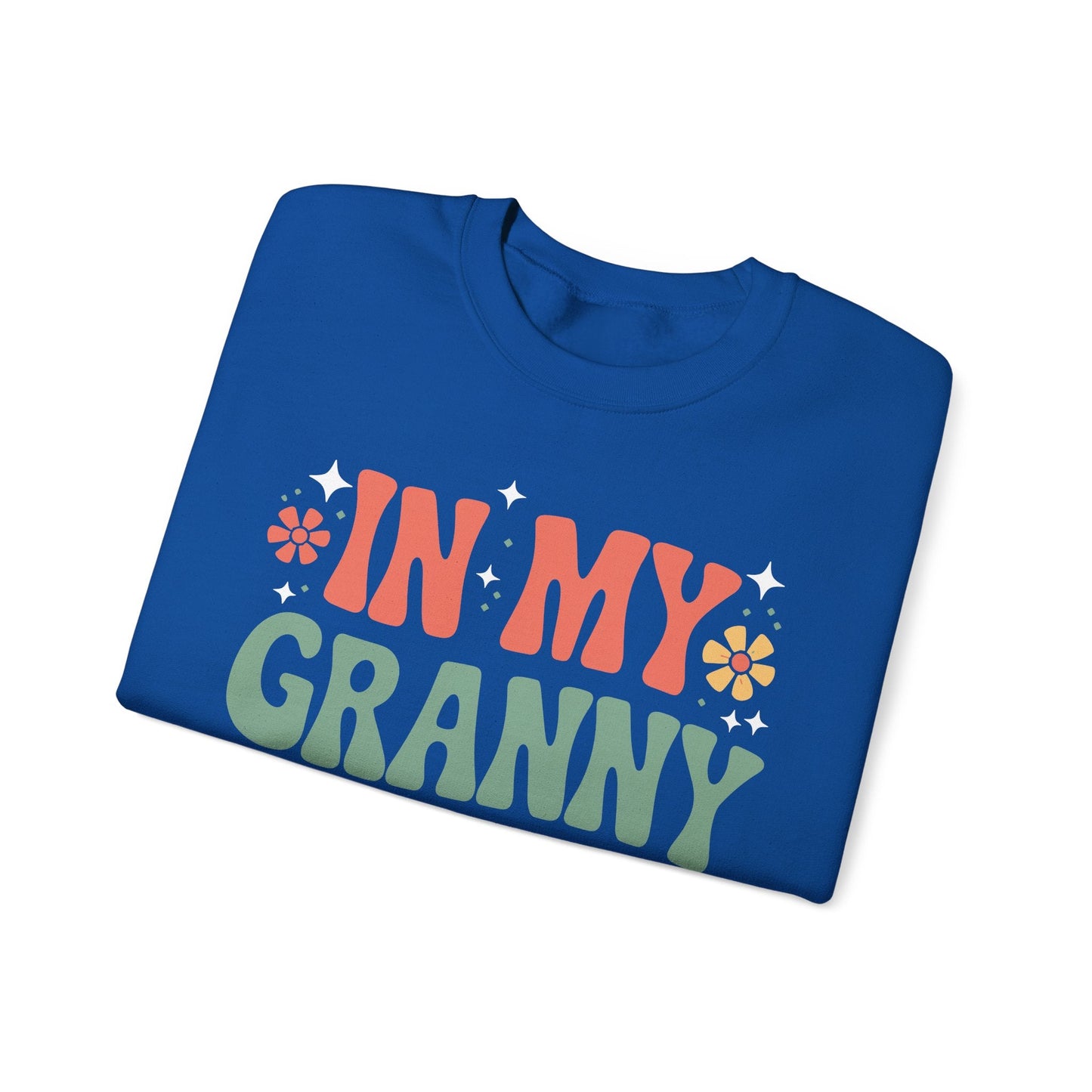 In My Granny Era Funny Sarcastic Groovy Retro Mothers Day Sweatshirt