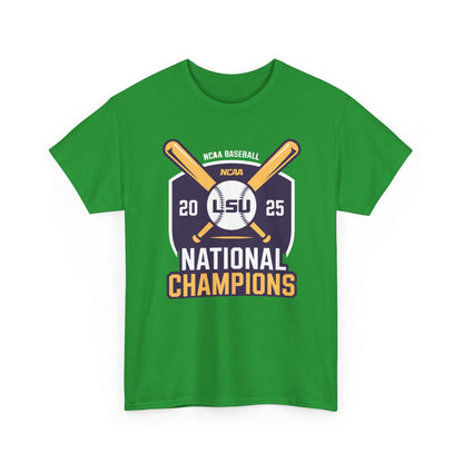 LSU Baseball 2025 National Champions Logo T-Shirt