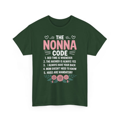 The A Nonna Code Funny Grandma Mothers Day Gifts T-Shirt