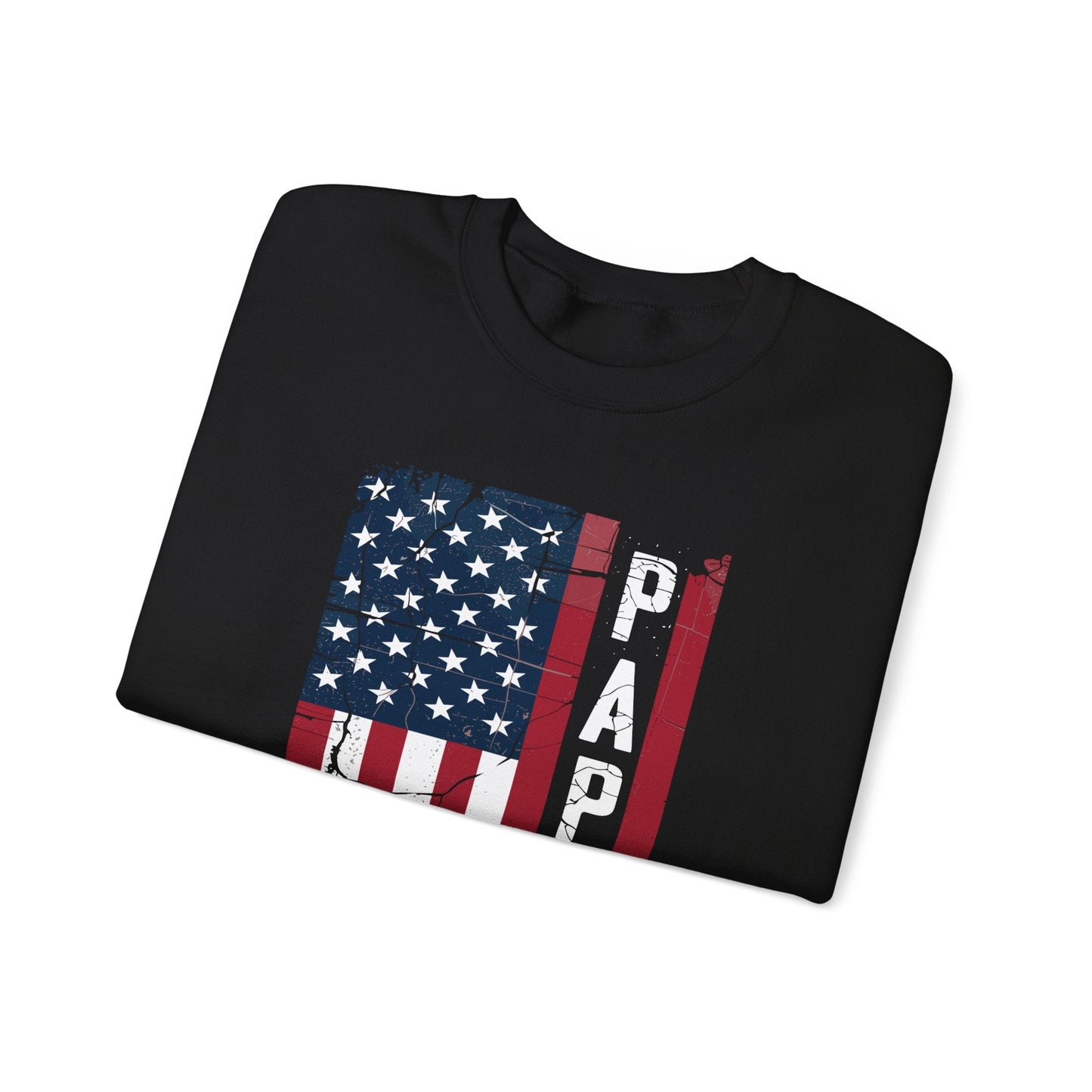 Papaw Grandpa US American Flag Shirt Grandfather Day Sweatshirt