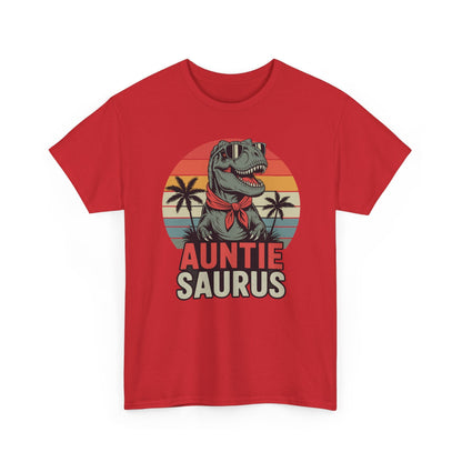 Auntiesaurus T Rex Dinosaur Auntie Saurus Family Matching T-Shirt