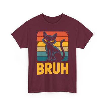 Funny Cat Bruh For Teens Boys Girls Men Women Meme Graphic T-Shirt