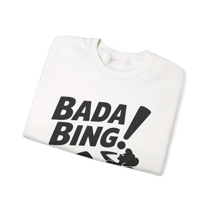Bada Sarcastic Bing Retro Sexy Girl Bada Bam Sweatshirt