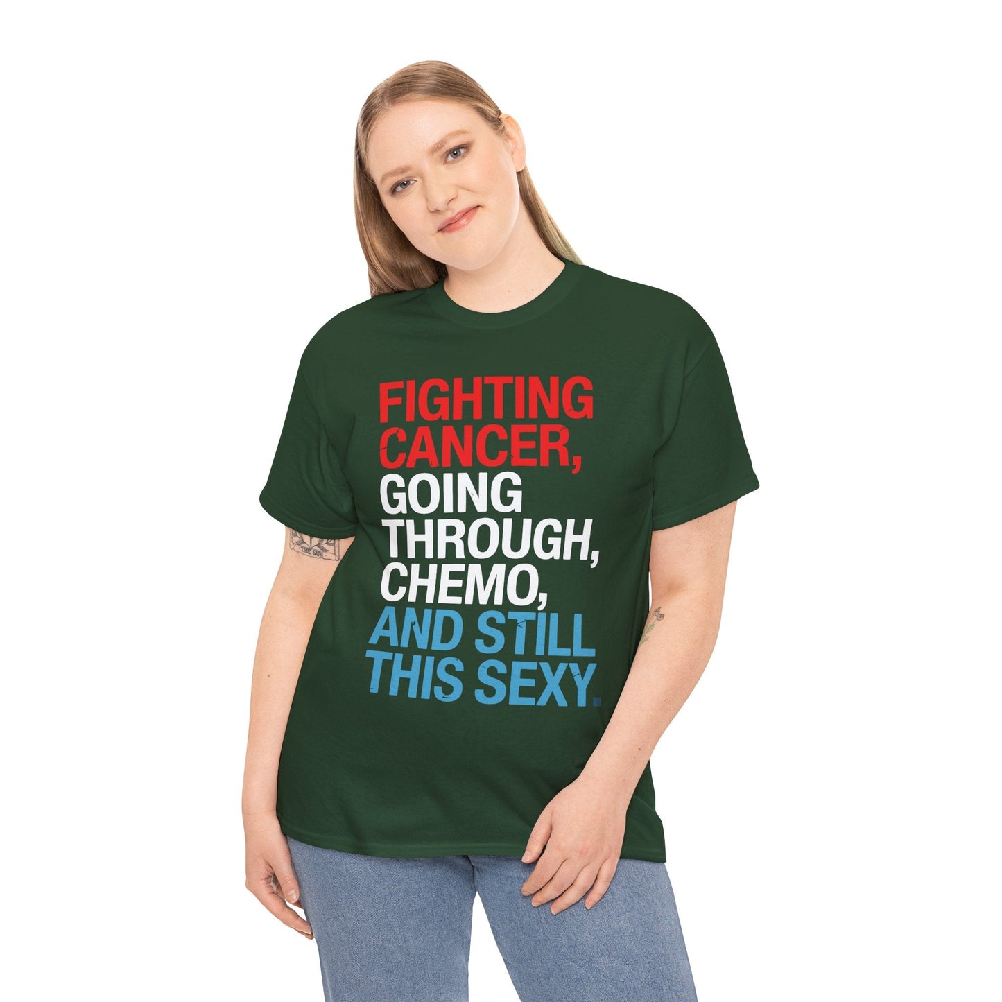 Funny Cancer Fighter Inspirational Quote Chemo Patient Gift T-Shirt