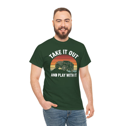 Catch Some Rays Vintage Retro Take It Out And Play T-Shirt