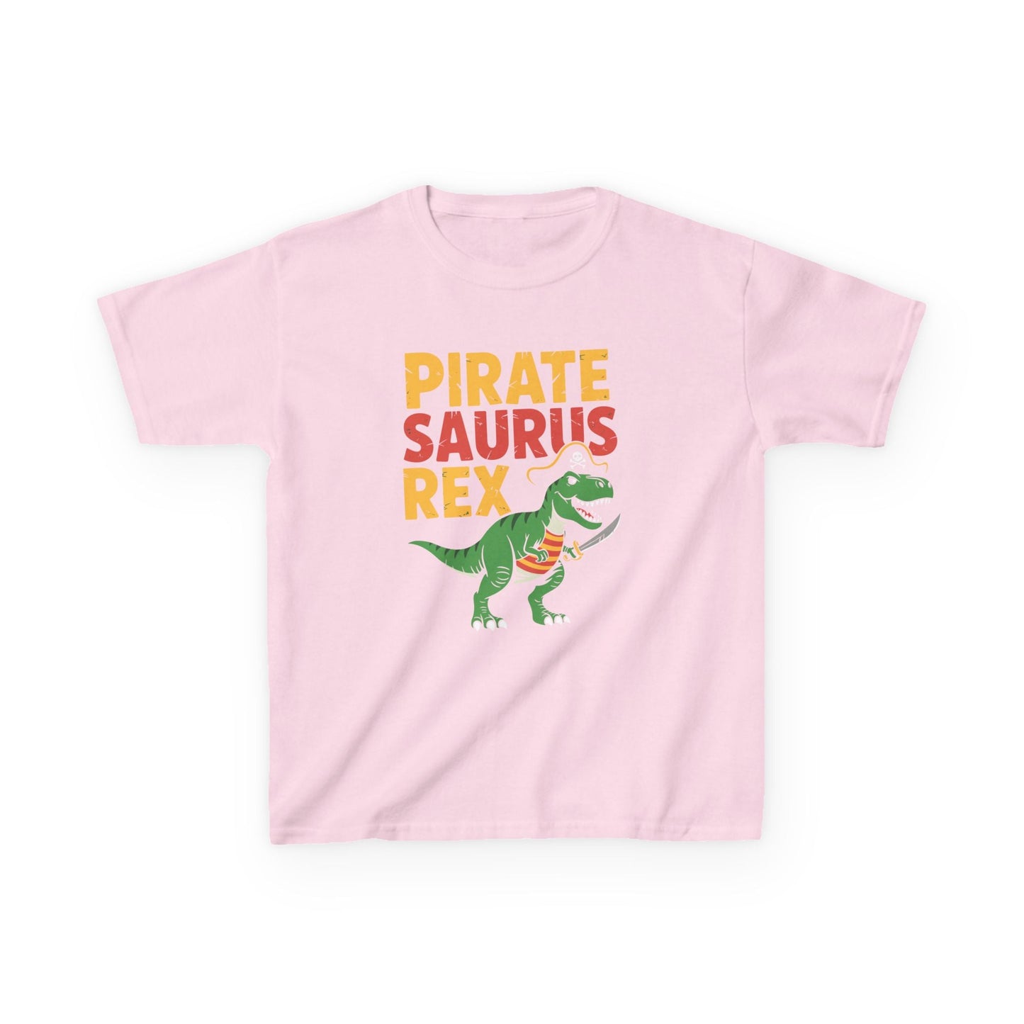 Pirate Saurus T-Rex Dinosaur Funny Halloween Costume Boys T-Shirt
