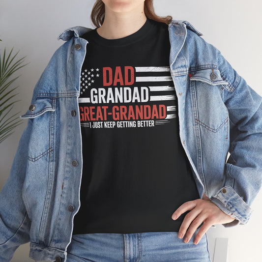 Gifts for Grandpa from Grandkids Dad Grandad Great Grandad T-Shirt