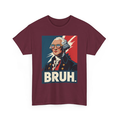 4th Of July 2025 George Washington Bruh. Meme Patriotic T-Shirt