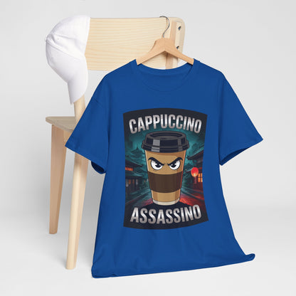 Cappuccino Assassino Coffee Lovers Italian Brainrot Meme T-Shirt