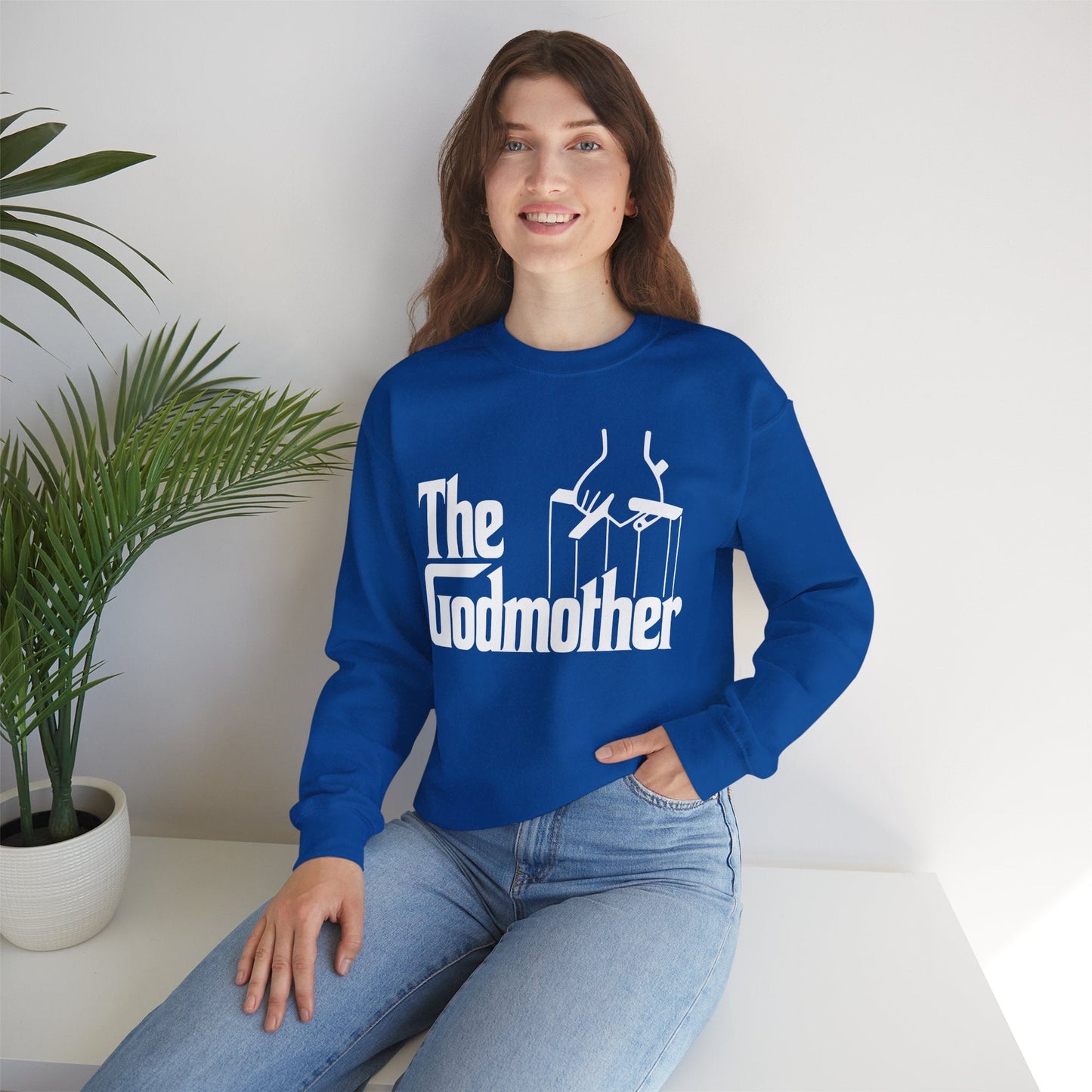 Godmother The Movie Distress Mothers Day Sweatshirt