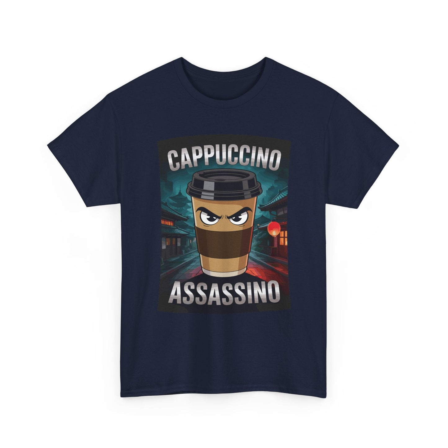 Cappuccino Assassino Coffee Lovers Italian Brainrot Meme T-Shirt