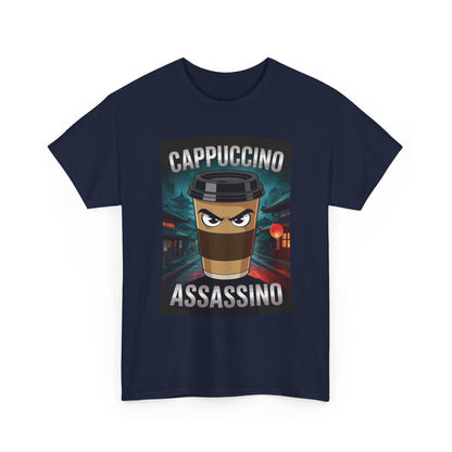 Cappuccino Assassino Coffee Lovers Italian Brainrot Meme T-Shirt