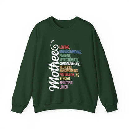 MOTHER Meaning Shirt I Love Mom Mothers Day Sweatshirt