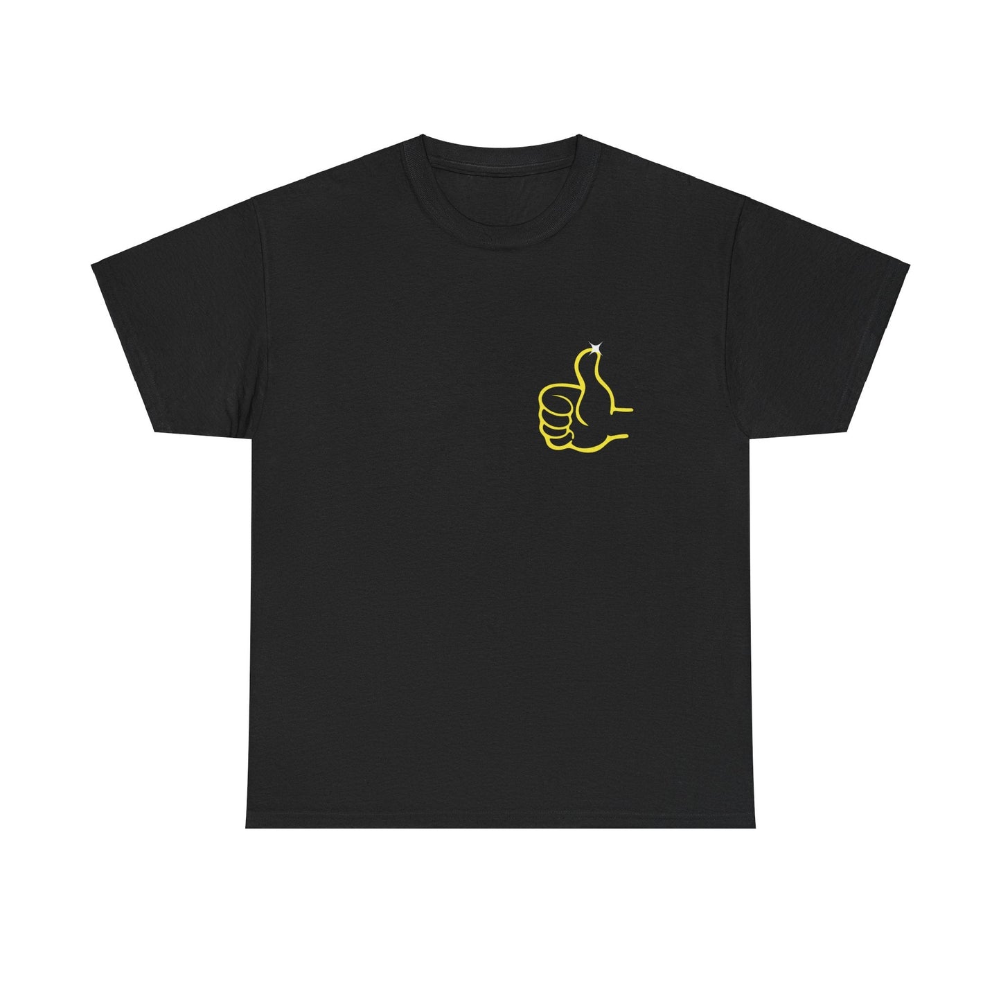 Funny Thumbs Up Emoji Graphic T-Shirt Positive Vibes