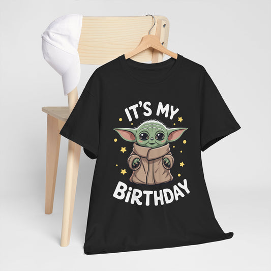 Star Wars The Mandalorian Grogu It's My Birthday Party T-Shirt