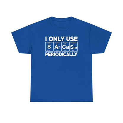 Sarcasm Periodic Table Element Weird Science Joke Gift T-Shirt