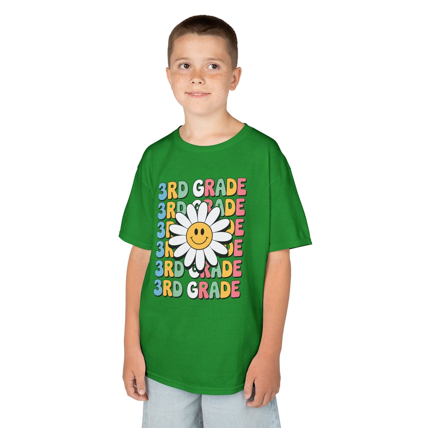 Groovy 3rd Grade Back To School First Day of Third Grade T-Shirt