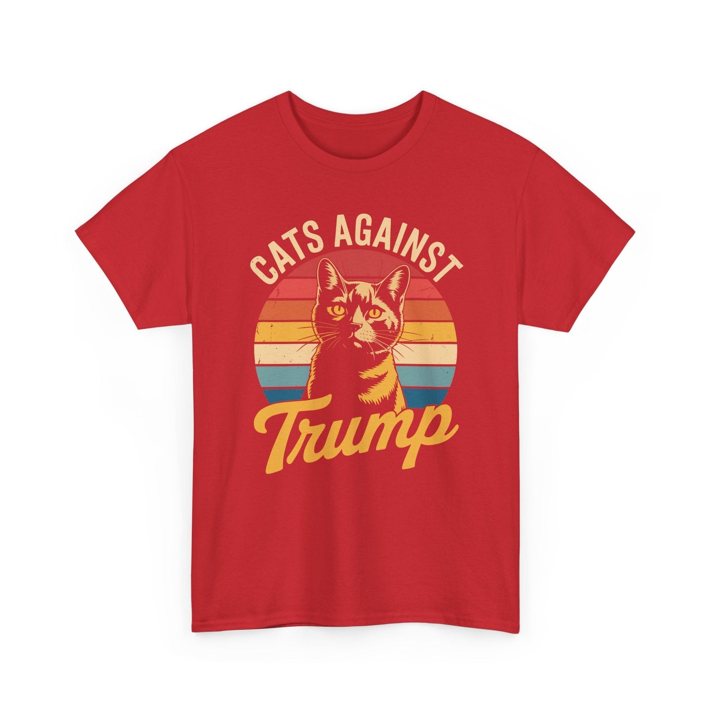 Cats Against Trump Funny Anti Trump Election Funny Cat T-Shirt