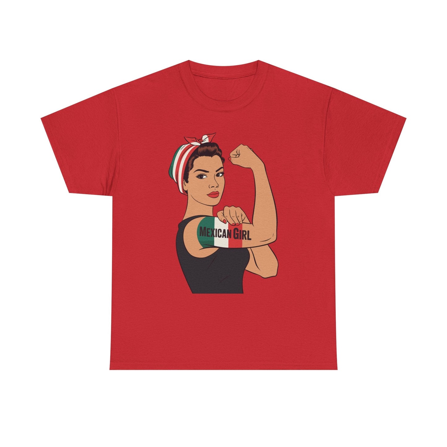 Mexican Girl Mujer Rosie Riveter Cinco De Mayo Fiesta T-Shirt Women